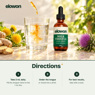 Elowon | Milk Thistle Liver Drops (60ml)